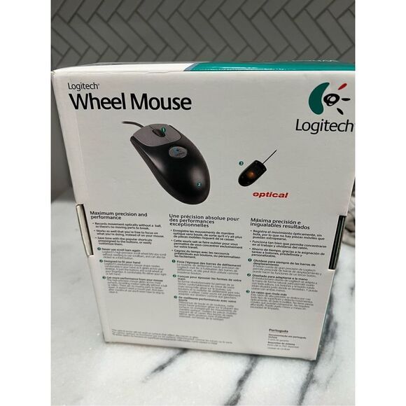 Logitech wheel mouse 2x optical - Picture 4 of 4
